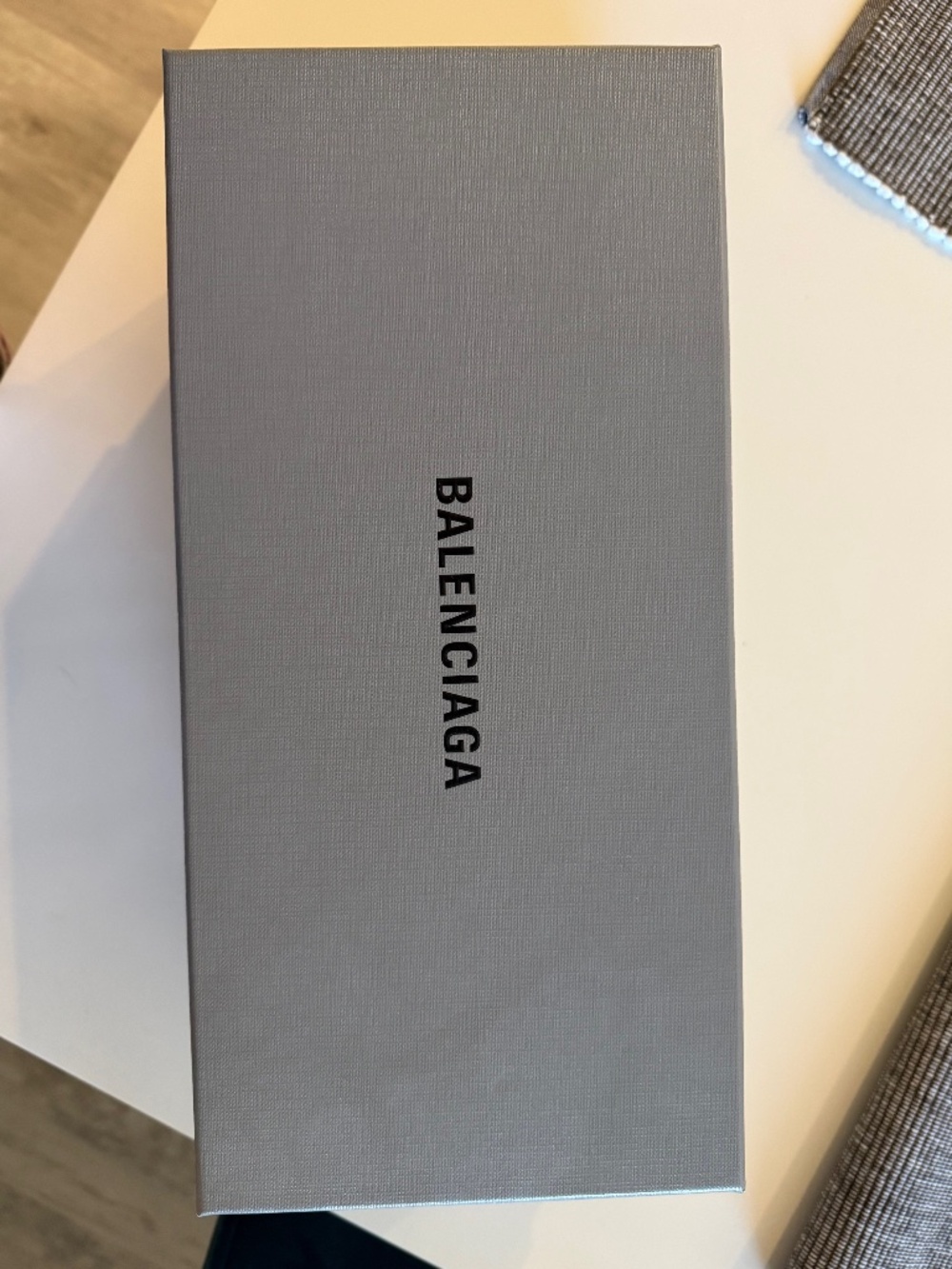 NWT Balenciaga Pool Slide Sandals - Black with White Logo Size 37 EU/7 US Women - Picture 6 of 6